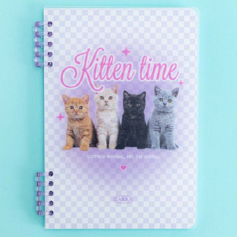 a5 cincin anak kucing Spiral Notebook